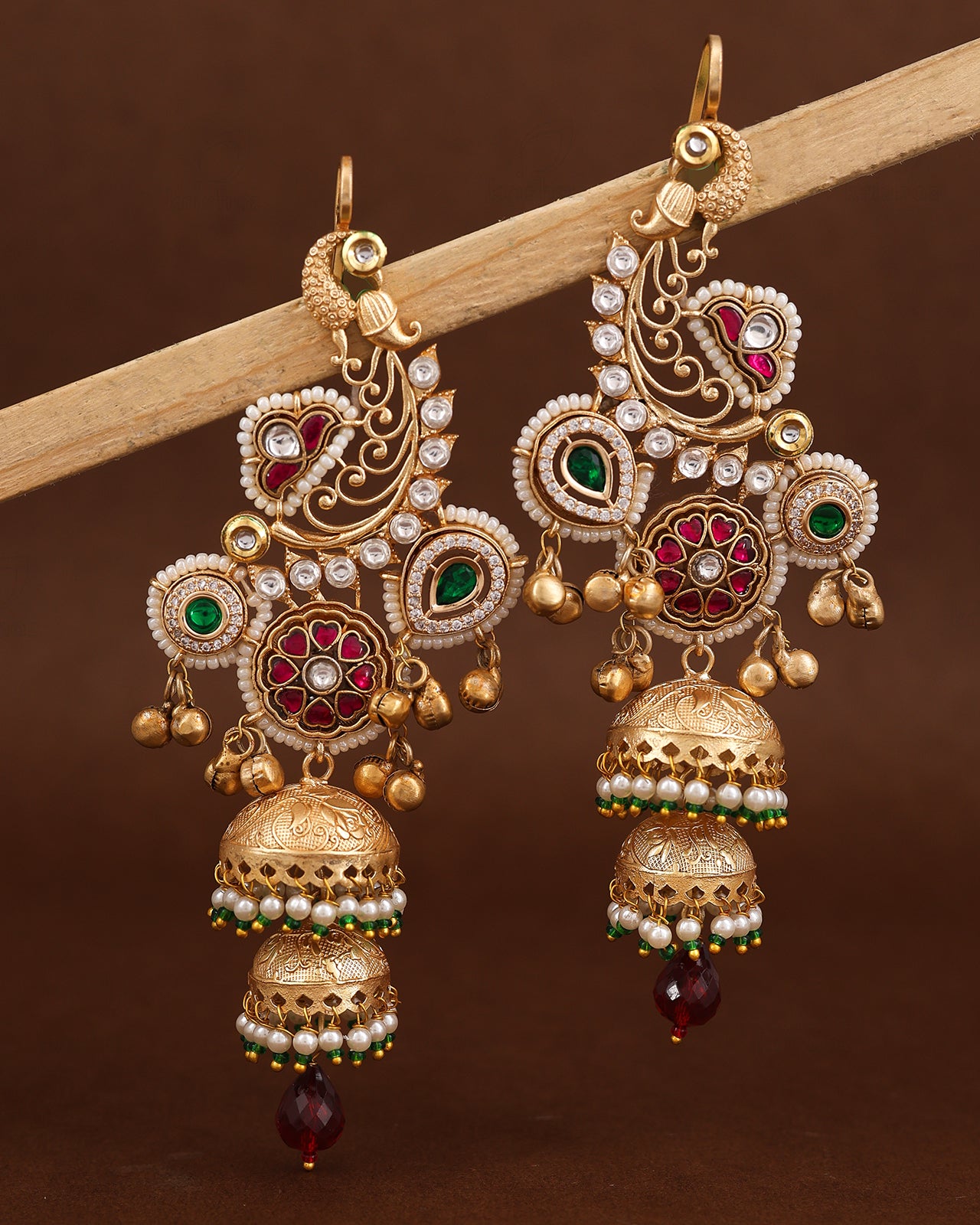 Mormantra Premium Earcuff Jhumki
