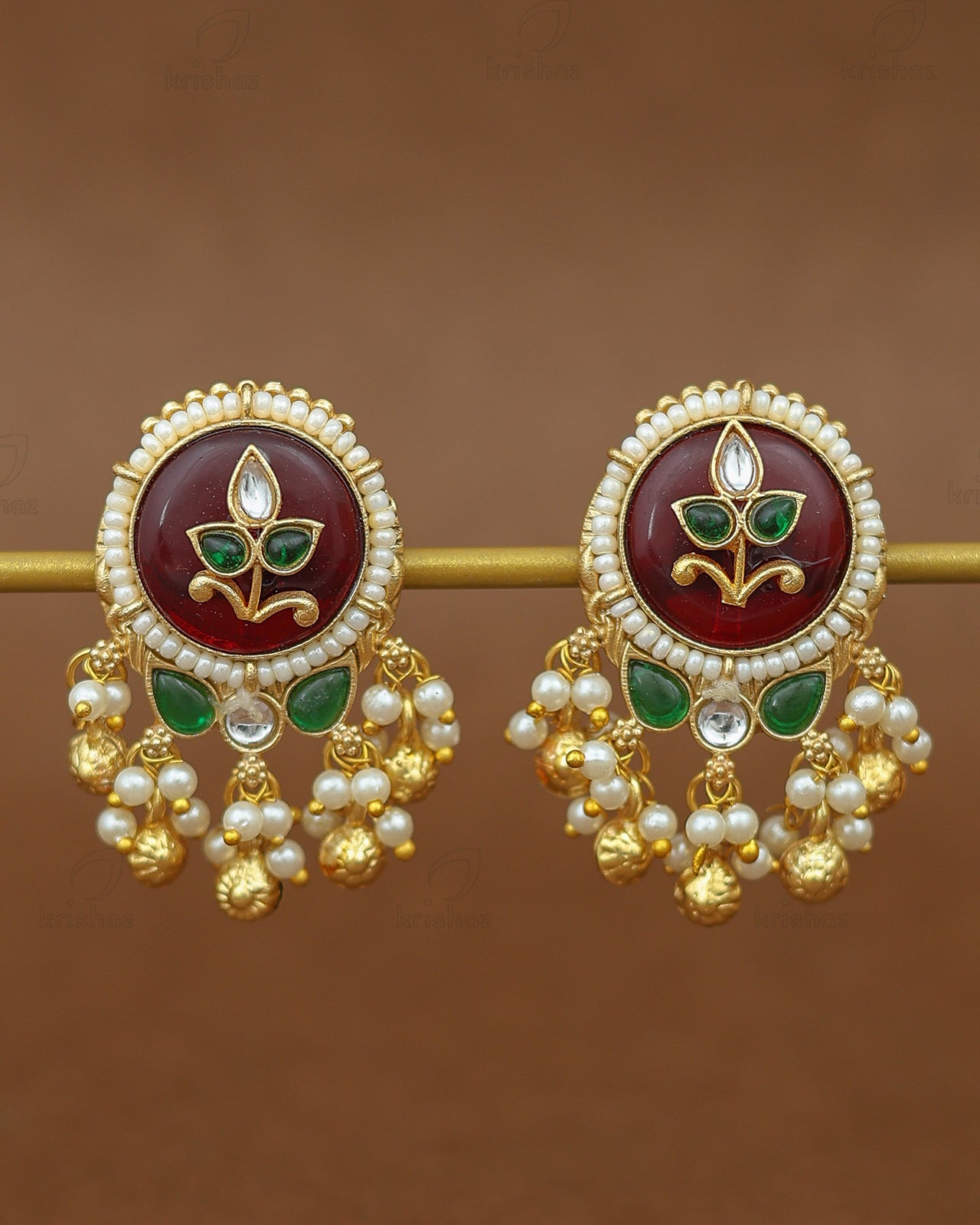 Mogra Premium Gold Studs