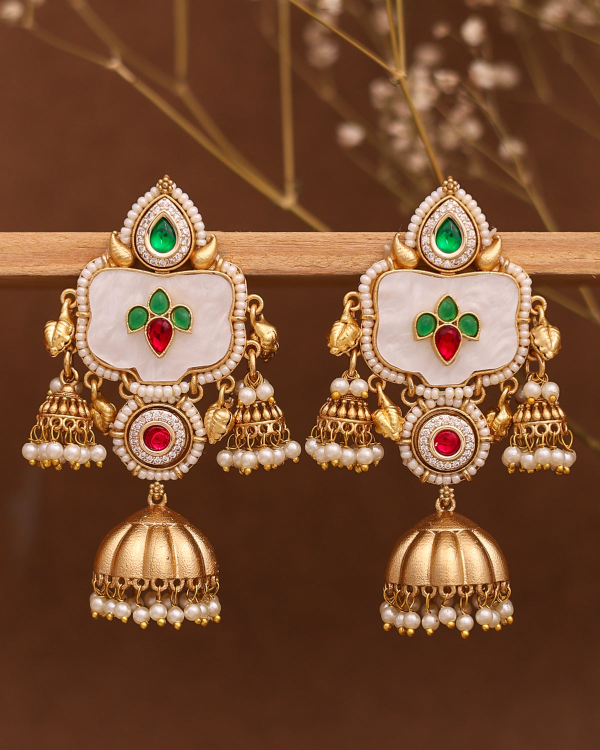 Vaishnavi Premium Gold jhumki