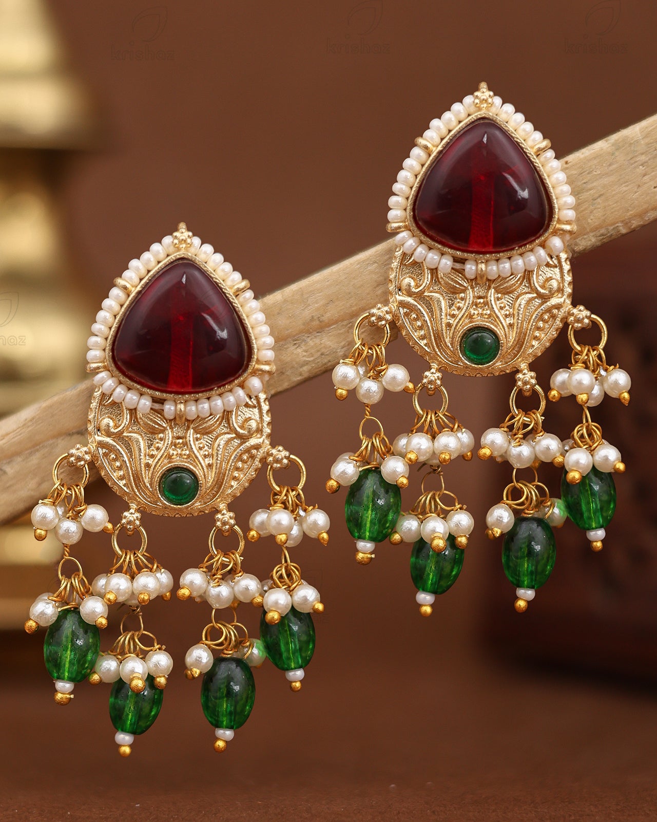 Mohini Premium Gold Danglers