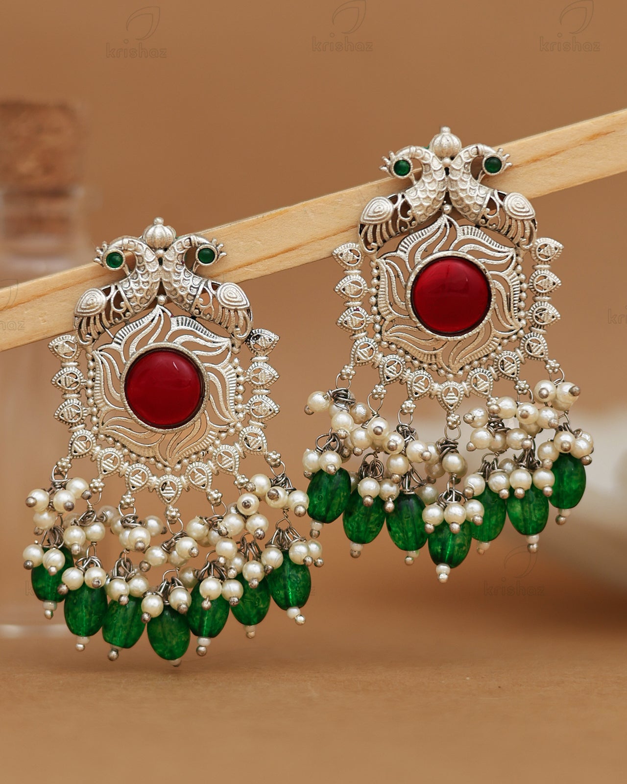 Bhanushree Dangler Earrings