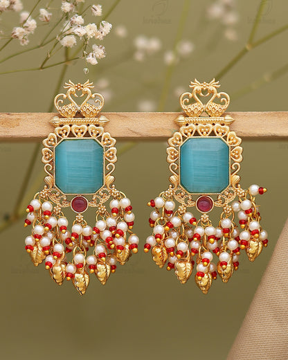 Nitya Premium Gold Danglers
