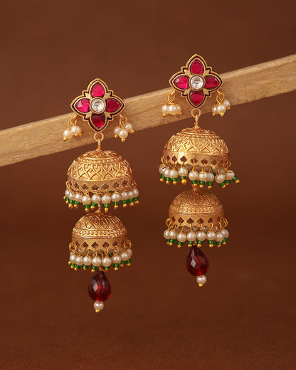 Shankari Jhumki Earrings