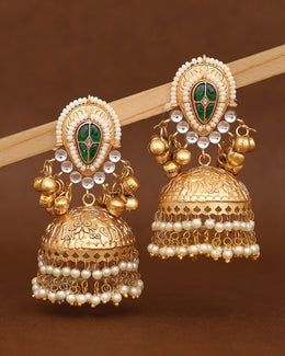 Kesar Gold Jhumki