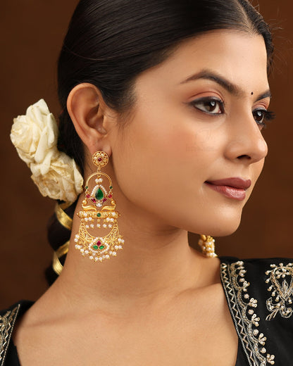 Lavanya Gold Danglers