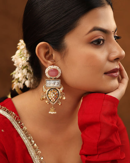 Maitra Premium Gold Dangler