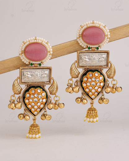 Maitra Premium Gold Dangler