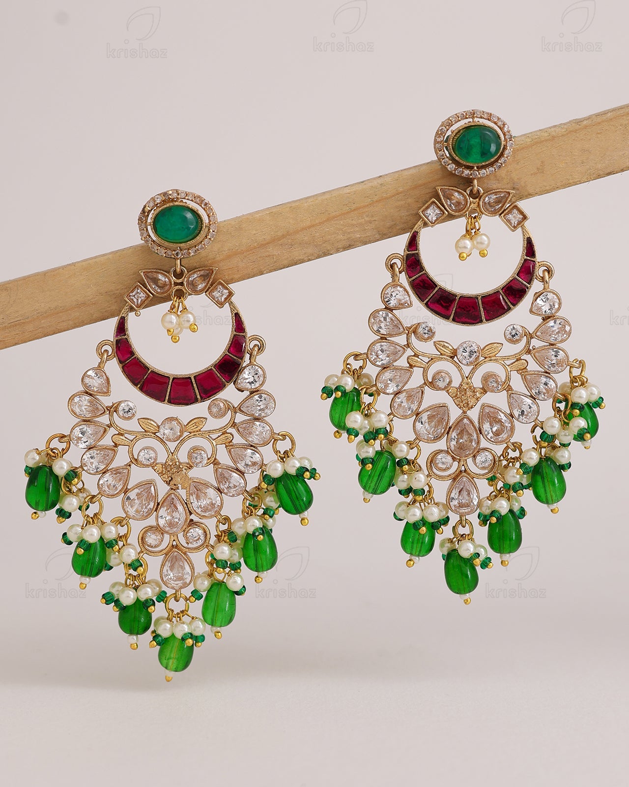 Morvika Premium Gold Danglers