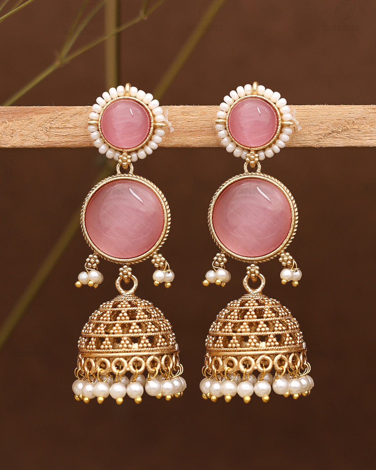 Pranjal Jhumki Earrings