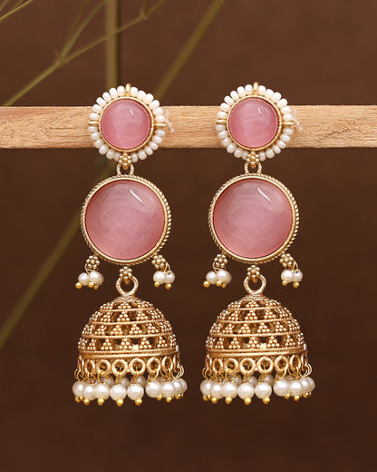 Pranjal Jhumki Earrings
