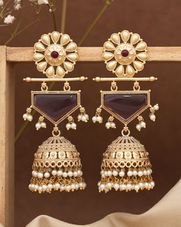 Guldasta  Jhumki Earrings
