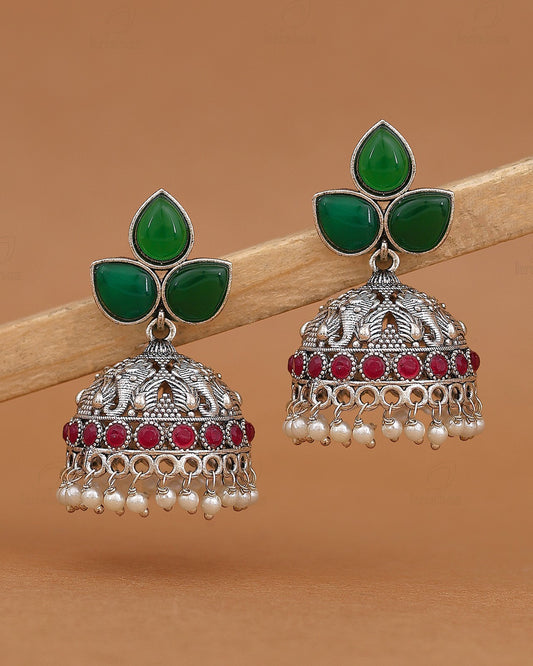 Mayuksh Jhumki Earrings