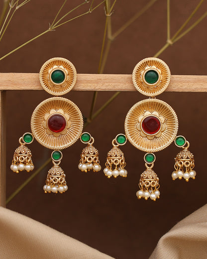 Najarbhattu Jhumki Earrings