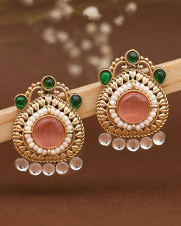 Meenakshi Premium Gold Studs