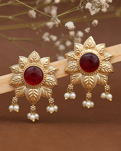 Kanak Premium Gold Studs