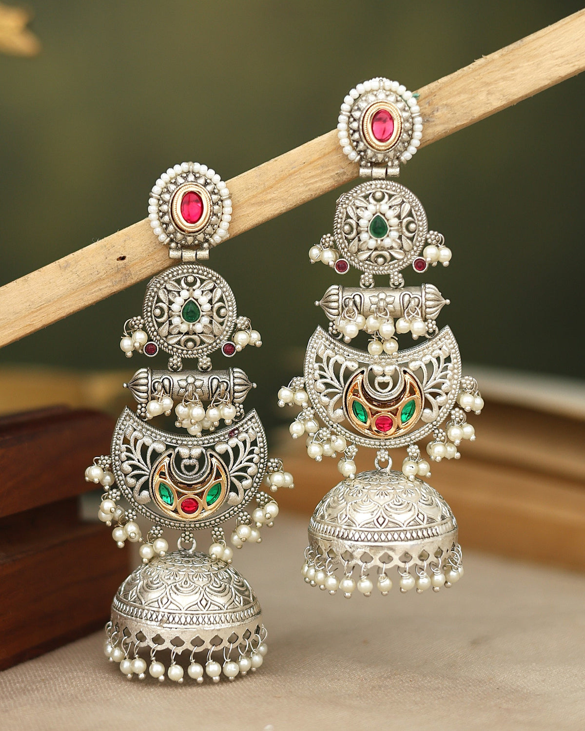 Arundati  Premium Jhumki Earrings