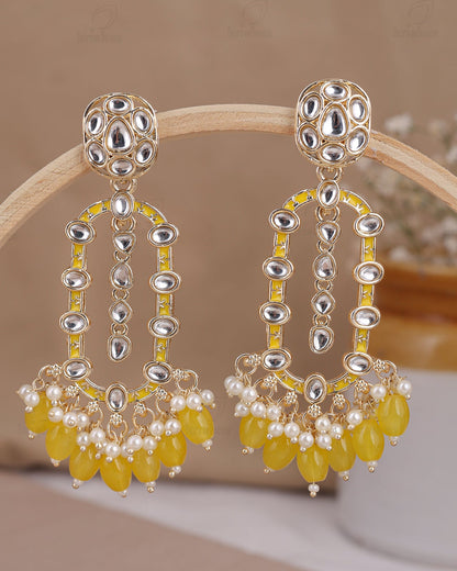 Ishya Kundan Danglers-M