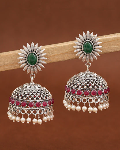 Reva Jhumki Earrings - wxo