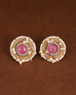 Heer Premium Gold Studs