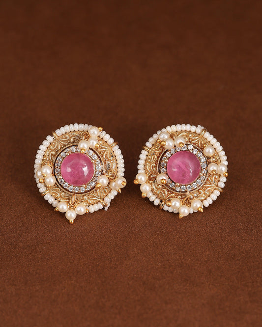 Heer Premium Gold Studs