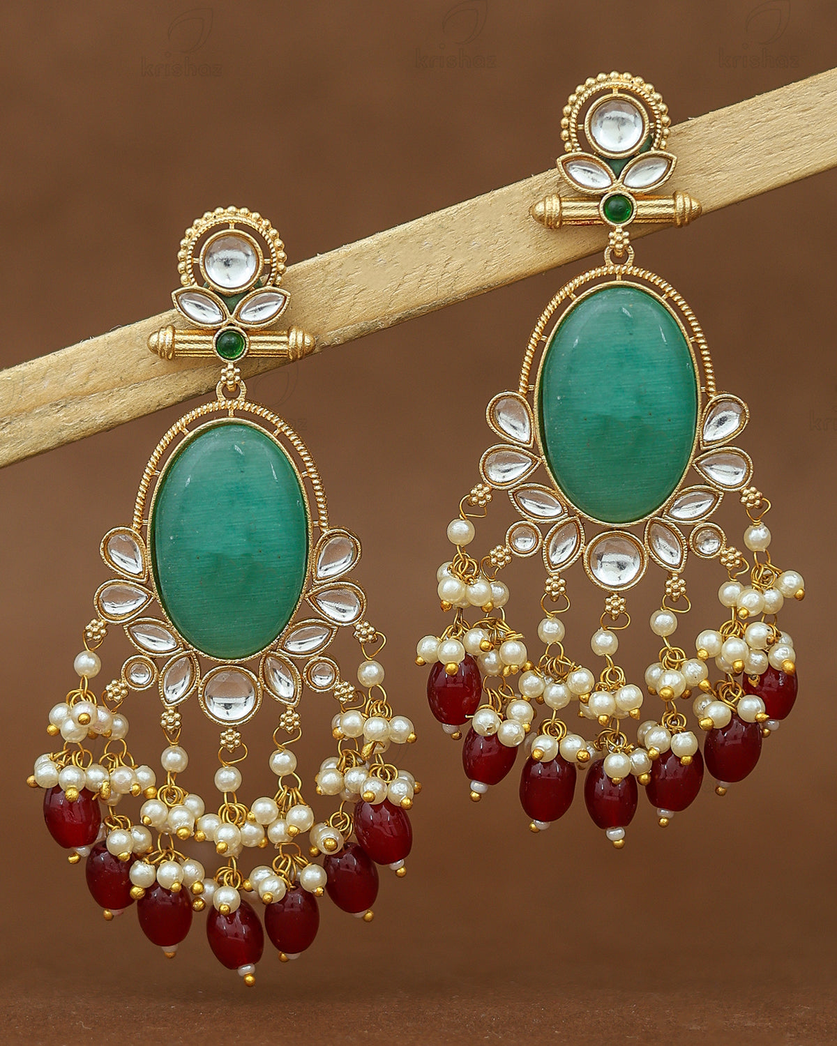 Anokhi Premium Gold Danglers