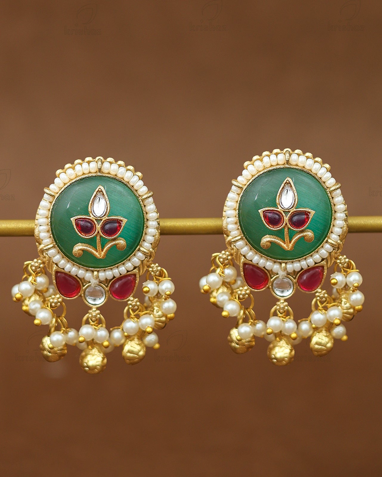 Mogra Premium Gold Studs