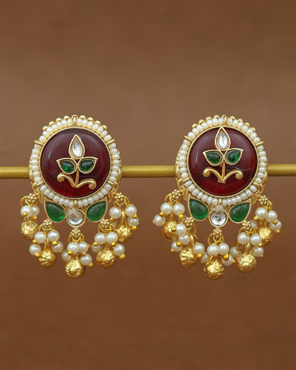 Mogra Premium Gold Studs