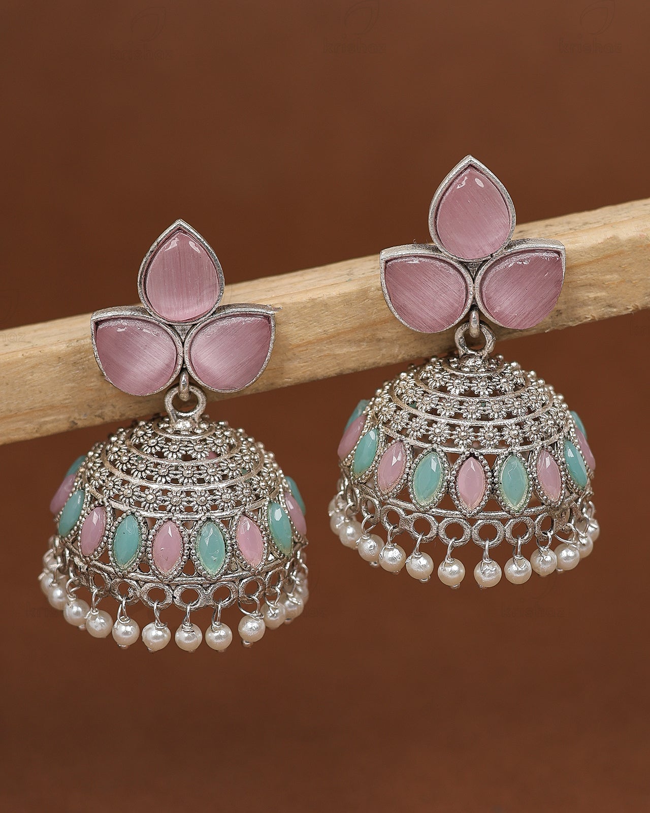 Annabelle Jhumki Earrings - wxo