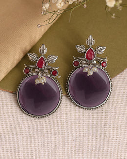 Olive Stud Earrings