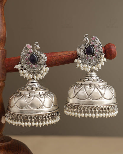 Kaya Big Jhumka Earrings