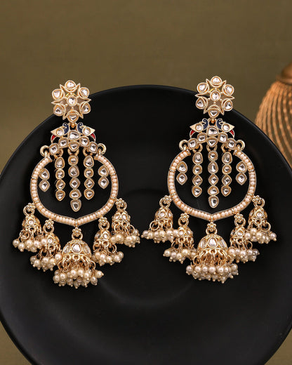 Pakhi Kundan Dangler Earrings