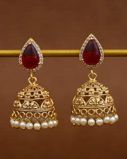 Nora Gold Jhumki Earrings