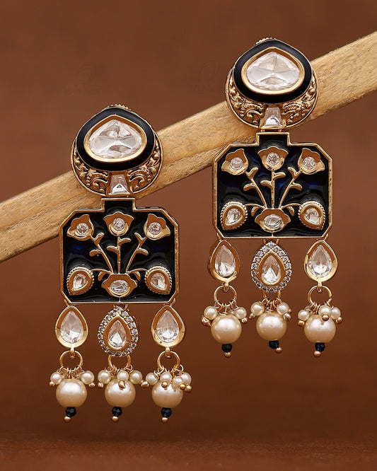 Ranwita 22k Gold Plated Danglers