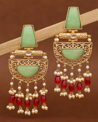 Tattva Premium Gold Danglers