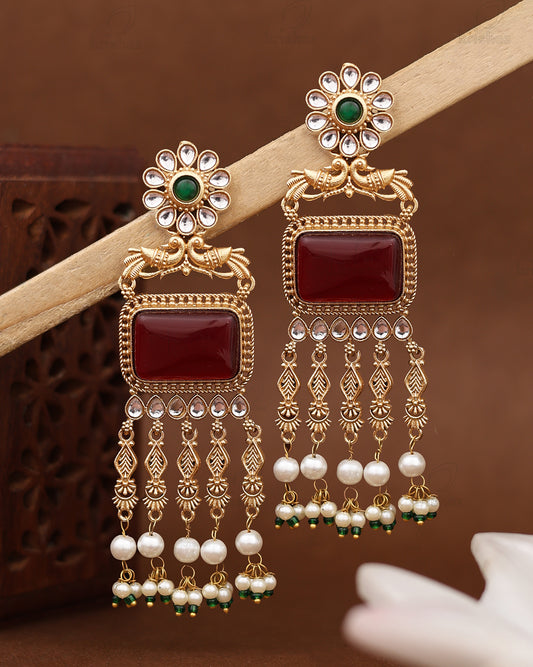 Chaitanya Premium Gold Danglers