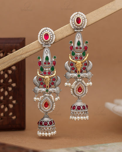 Harinya Premium Jhumki Earrings