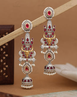 Harinya Premium Jhumki Earrings