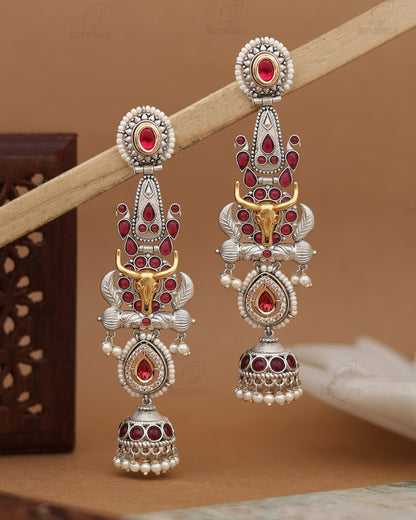 Harinya Premium Jhumki Earrings