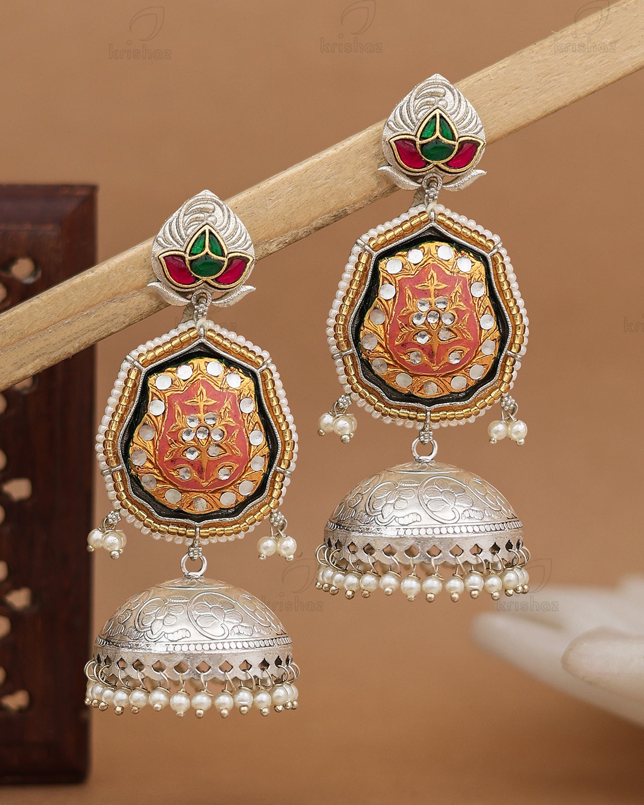 Suramya Premium Jhumki Earrings