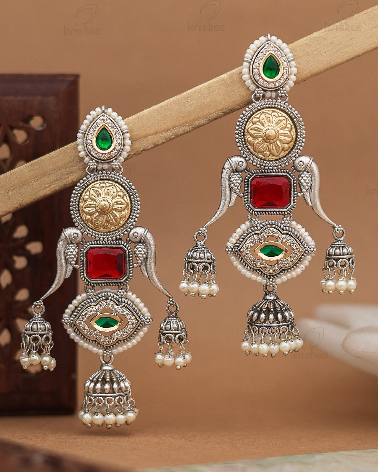 Mithila Jhumki Earrings