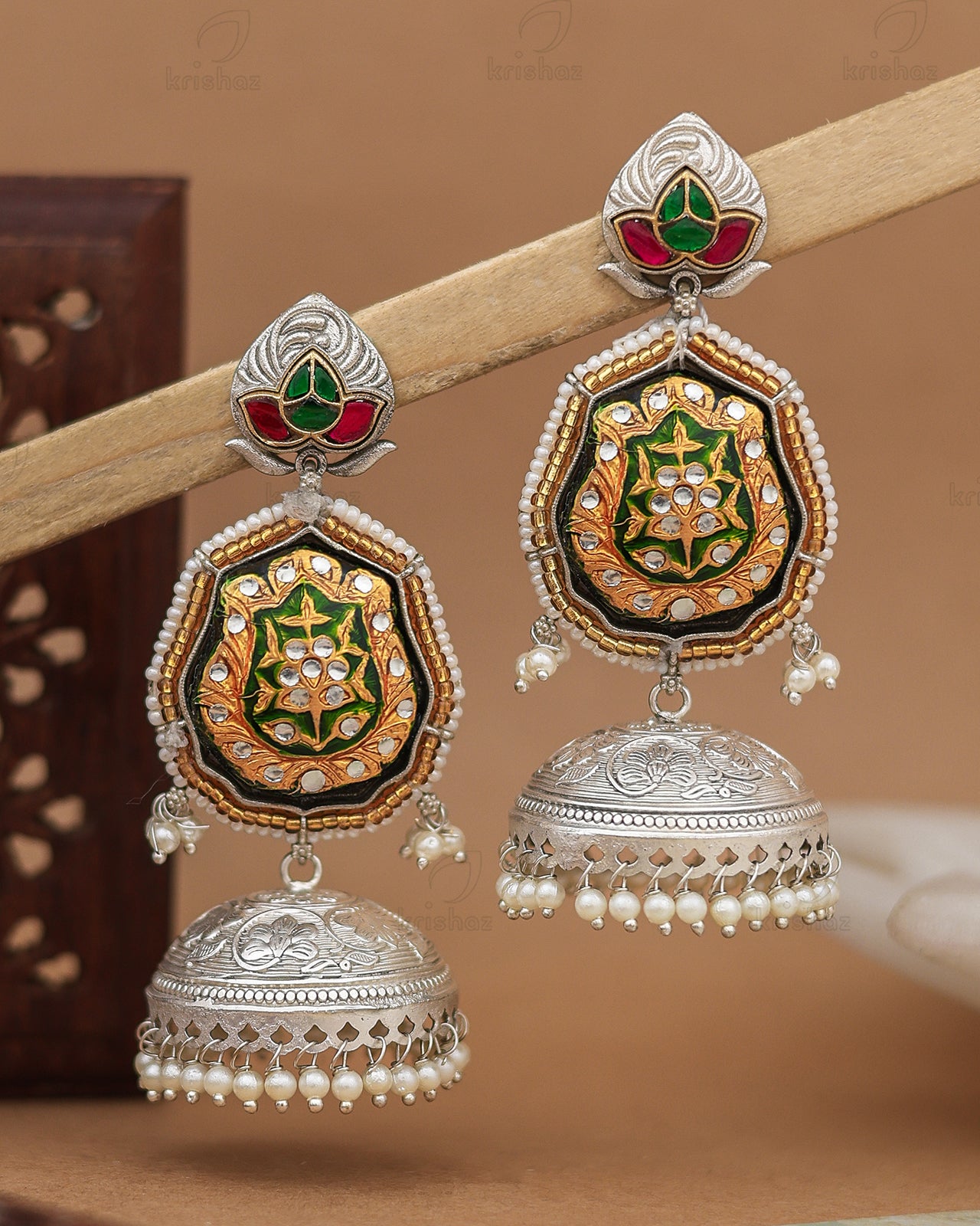 Suramya Premium Jhumki Earrings