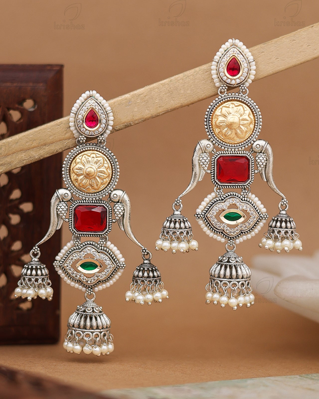 Mithila Jhumki Earrings