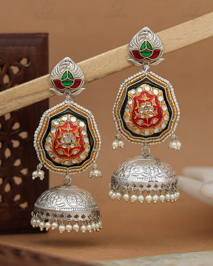 Suramya Premium Jhumki Earrings