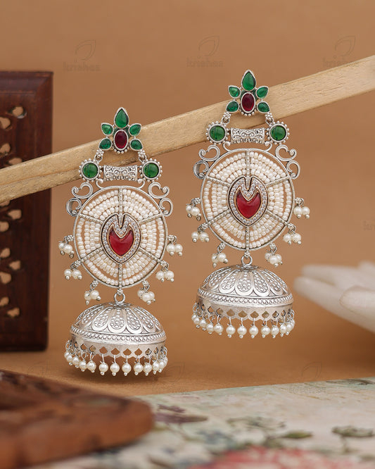 Jayshree Big Jhumka Earrings