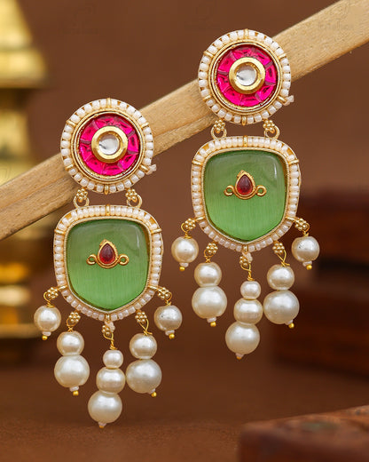 Roopam Premium Gold Danglers