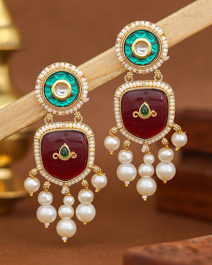 Roopam Premium Gold Danglers