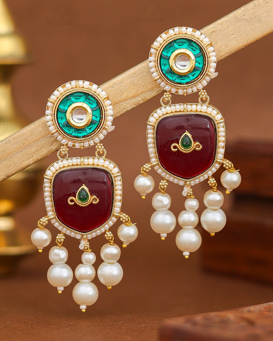 Roopam Premium Gold Danglers