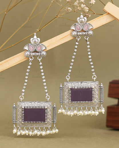 Vayam Long Dangler Earrings