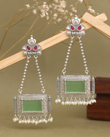 Vayam Long Dangler Earrings