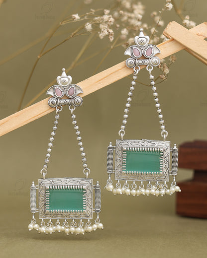 Vayam Long Dangler Earrings